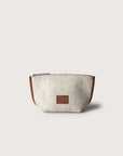 Hanna Pouch - Heather White