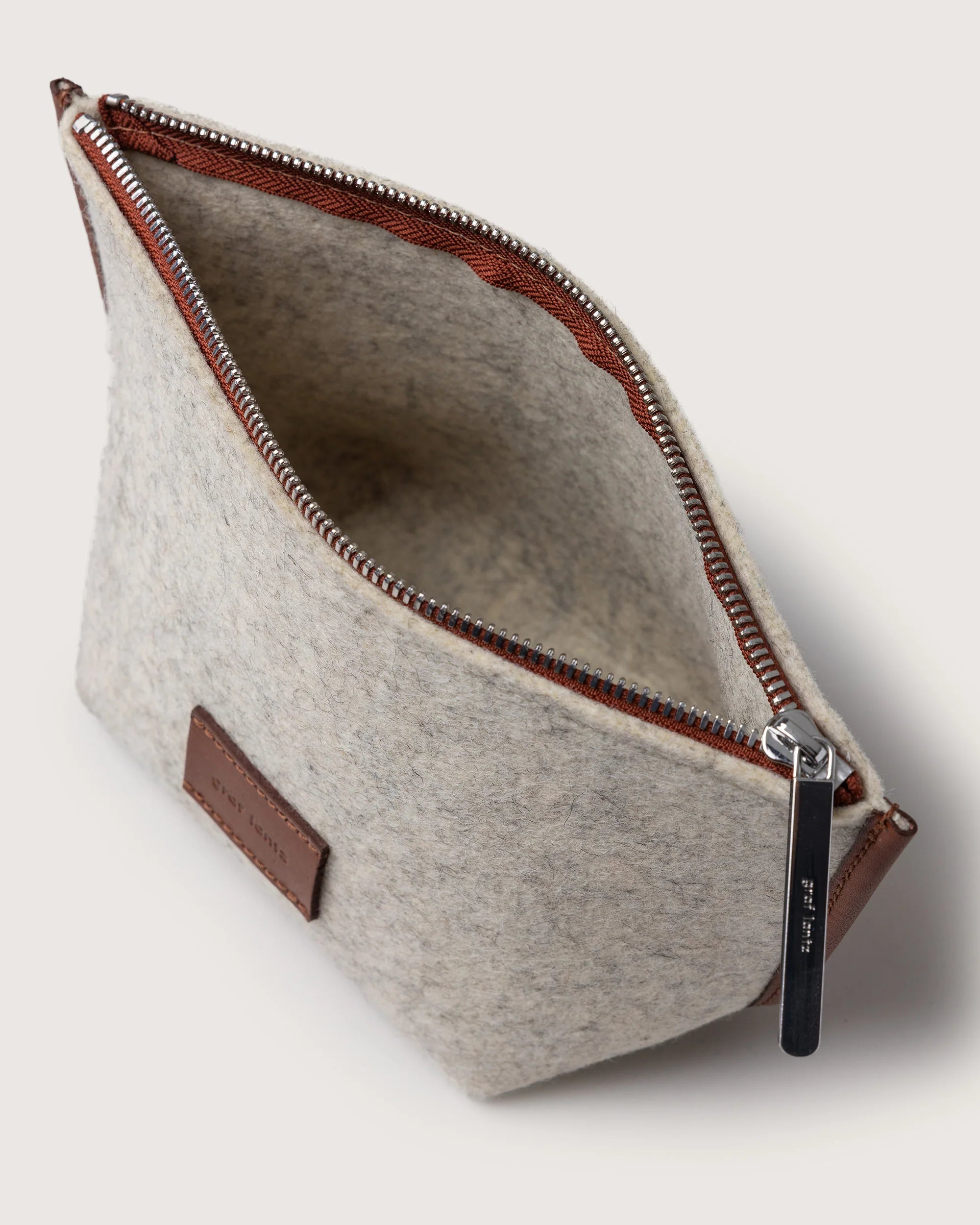 Hanna Pouch - Heather White