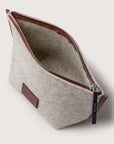 Hanna Pouch - Heather White