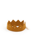 Felt Crown with Cotton Ribbon - Gold