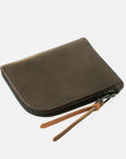 Zip Luxe Wallet - Charcoal