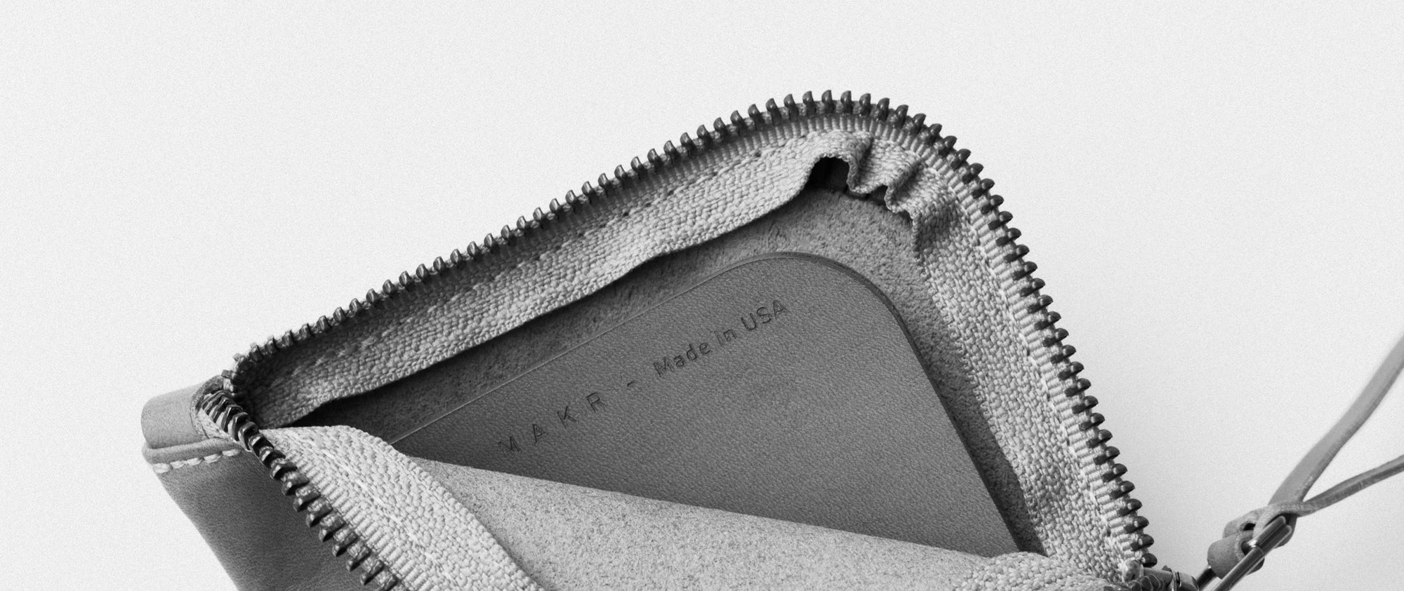 Zip Luxe Wallet - Charcoal