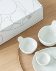 NEST  8pc set - White
