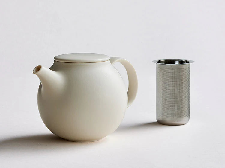 Pebble Tea Pot - Brown