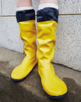 Pokeboo Packable Rubber Rain Boot - Yellow
