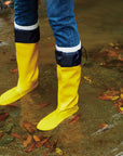 Pokeboo Packable Rubber Rain Boot - Yellow