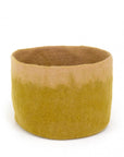 Calabash Storage Baskets : Two-Tone Pistachio