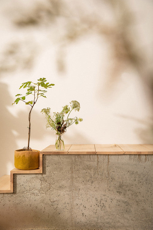 Calabash Storage Baskets : Two-Tone Pistachio