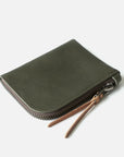 Zip Luxe Wallet - Smooth Moss