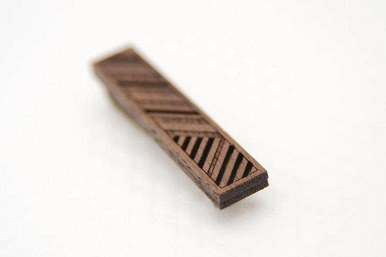 Stripes Tie Bar