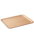 Nonslip Rectangular tray in willow : 14x11