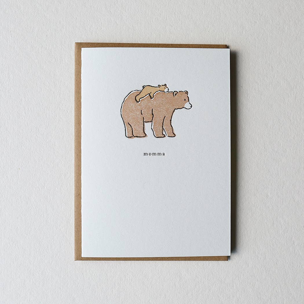 Momma Bear Card