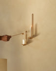 Clip Candle Holder - WALL