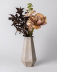 KS Rice Husk Geometric Vase