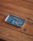 Linen Tray - Navy White Check