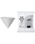 Slow Coffee Style - Cotton paper filter 4cups (Set of 60)