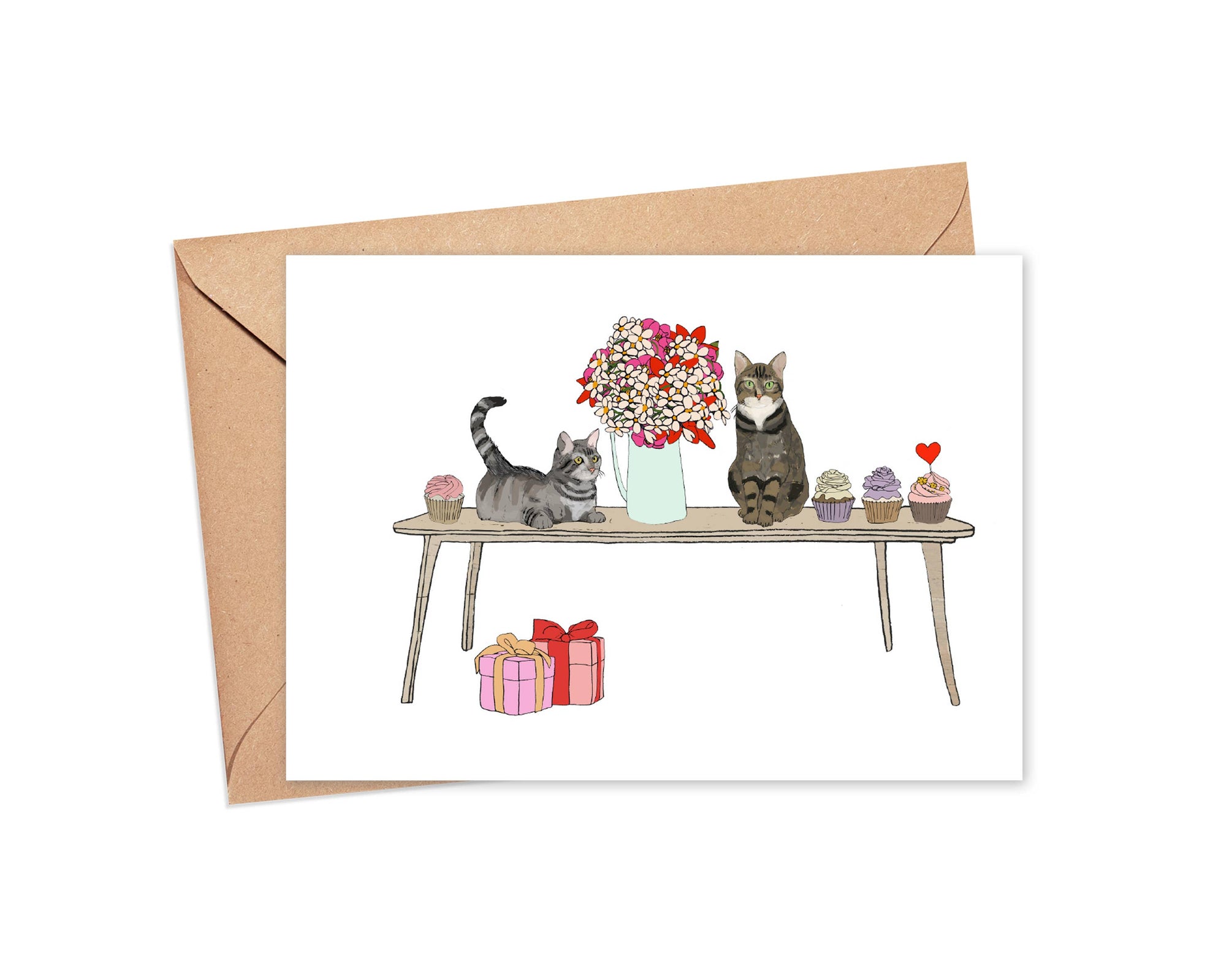 Cupcake Party Card