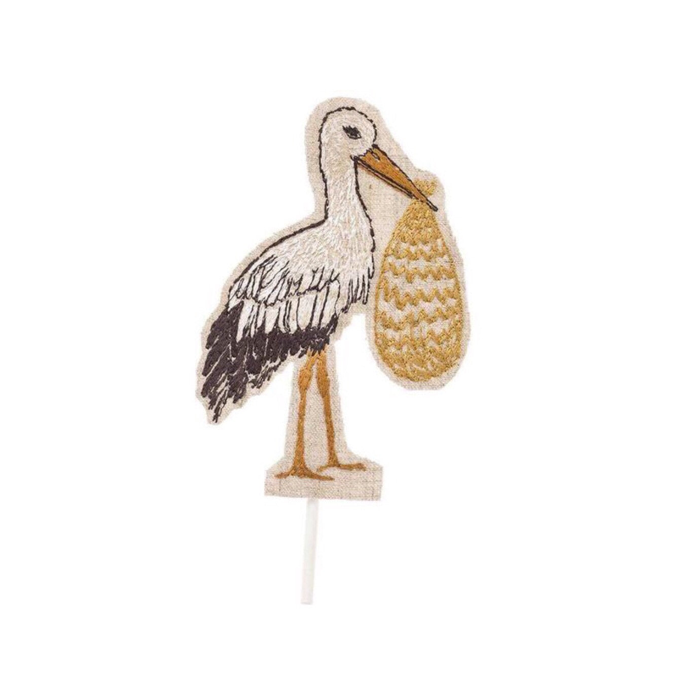 Stork Caketopper